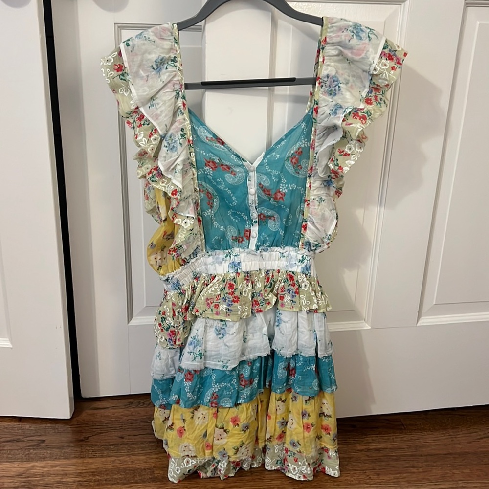 Loveshackfancy Multi-Colored Mini Dress - image 1